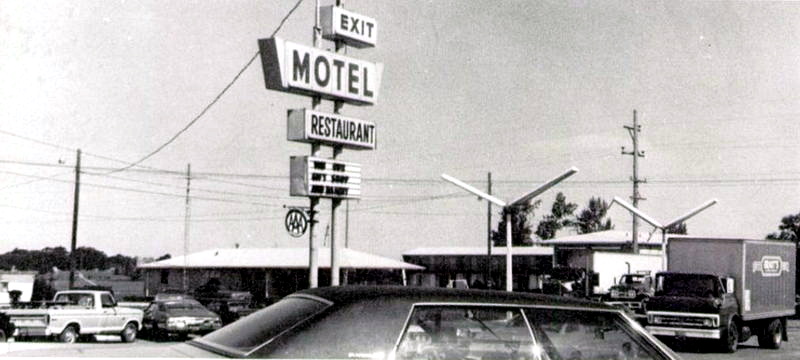 Exit Motel - 1974 Birch Run High School Yearbook